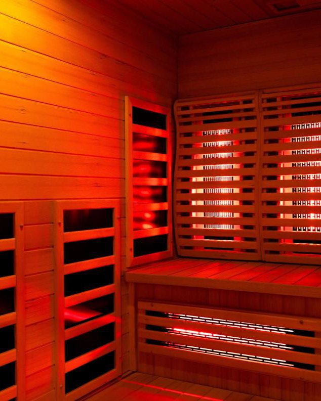 Infrared and thermal recovery cabin at TheLifeCo
