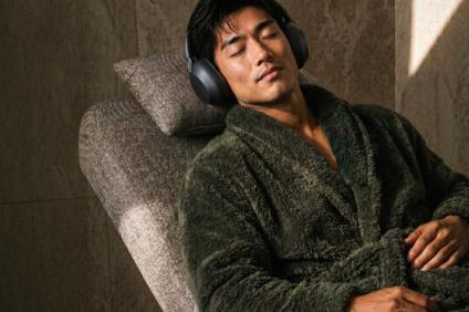 A guest resting during a personalized recovery session